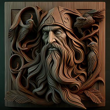 3D модель St druid (STL)